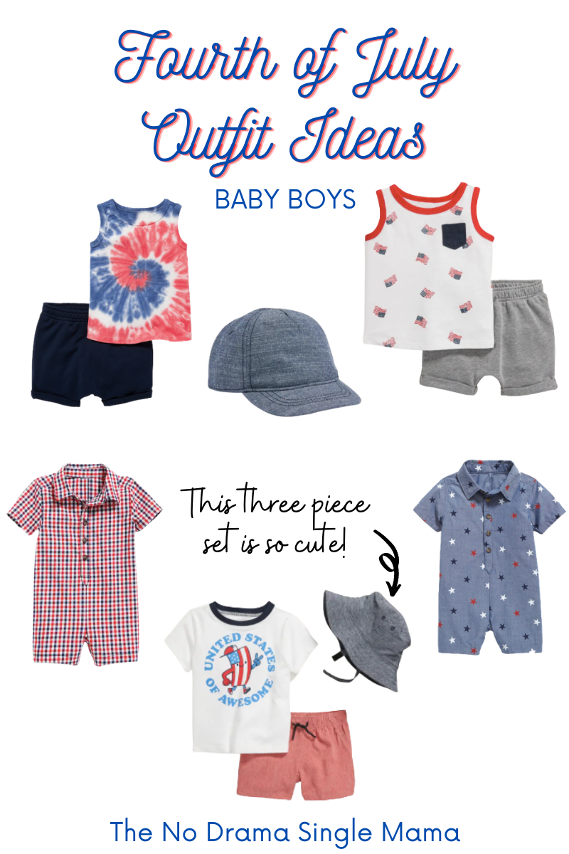 baby boys fourth of july outfits