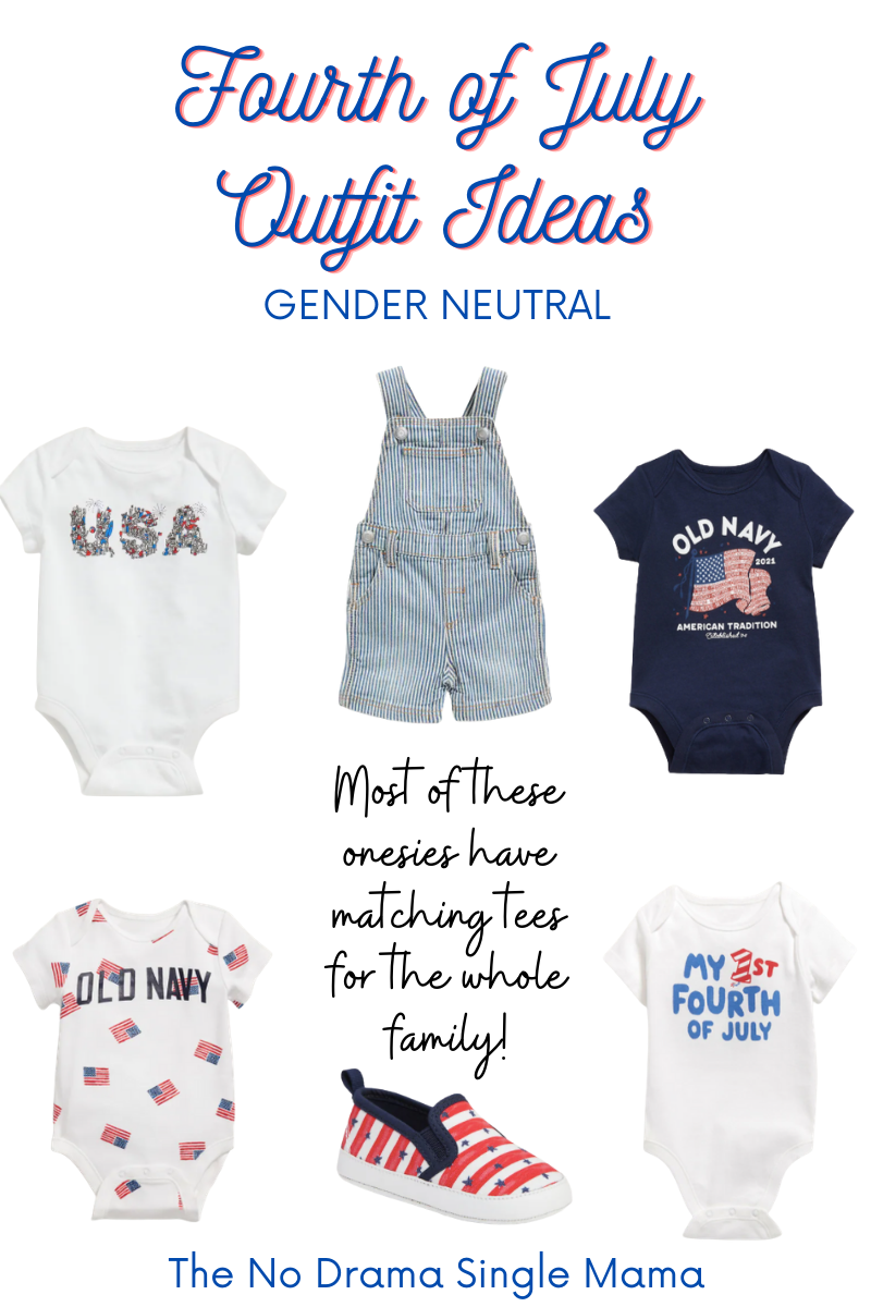 gender neutral fourth of july outfits